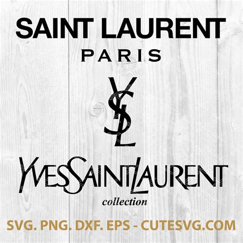 yves saint laurent svg